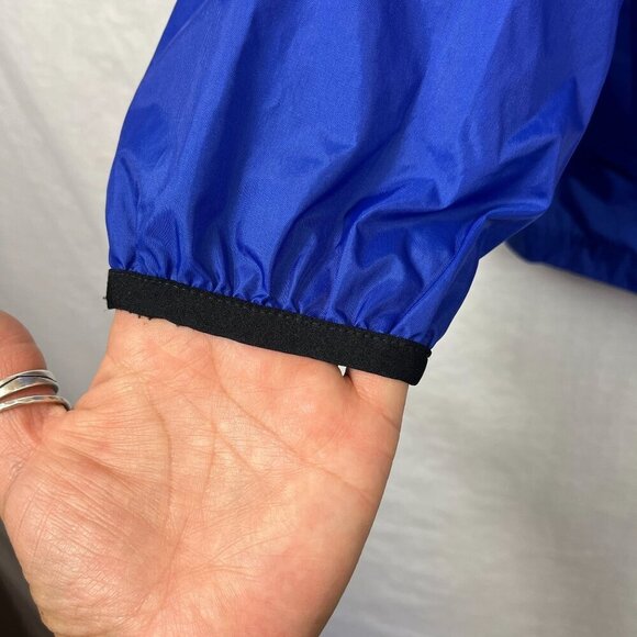 Vintage Sierra Designs Pullover Windbreaker Hoodie Mens M/L 1/2 Zip 90s Outdoor - Picture 6 of 12